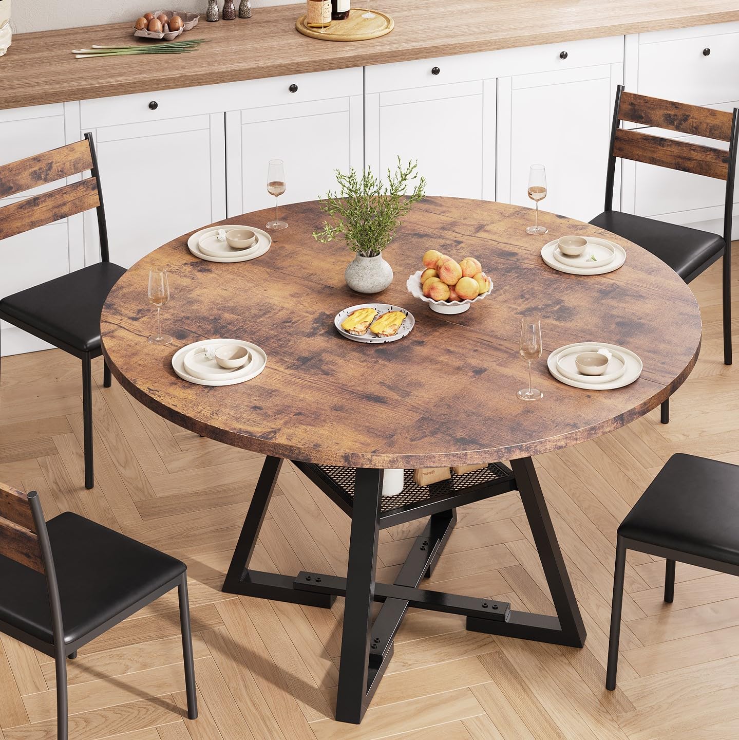 https://www.walmart.com/ip/Nifamembo-Round-Dining-Table-4-Mid-Century-Modern-Circle-Wood-Grain-Tabletop-Kitchen-Room-Metal-Legs-Home/14682671835